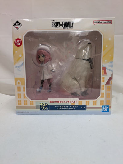 【中古】【未開封】SPY×FAMILY 一番くじ　CODE:White　ラストワン賞アーニャ＆ボンド フィギュア＜フィギュア＞（代引き...