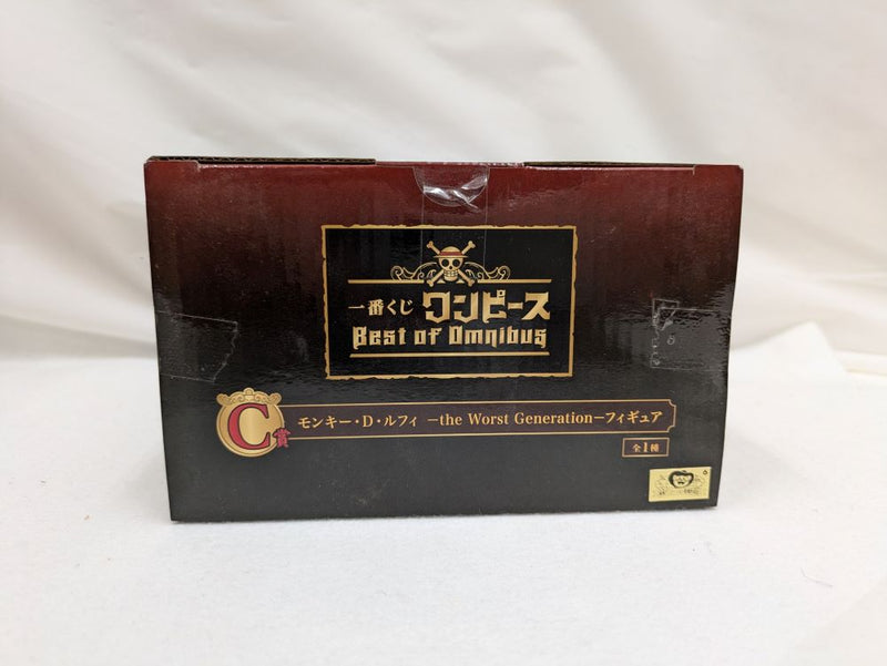 【中古】【未開封】モンキー・D・ルフィ -the Worst Generation- 「一番くじ ワンピース Best of Omnibus」 MASTERLISEEXPIECE C賞＜フィギュア＞（代引き不可）6537