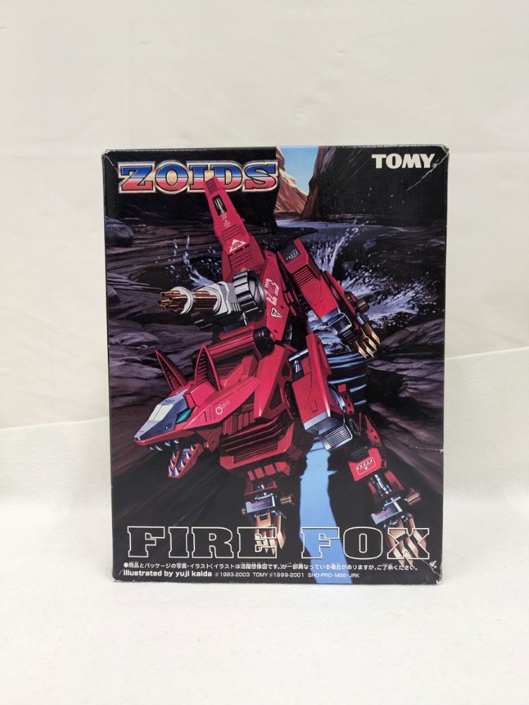 【中古】【未組立】1/72 DRZ-10 ファイアーフォックス 「ZOIDS ゾイド妄想戦記」＜プラモデル＞（代引き不可）6537