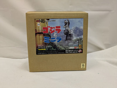 【中古】【開封品】ゴジラ特撮大百科CONPLETEゴジラとミニラレジキャスト製彩色済オーナメント＜フィギュア＞（代引き不可）6537