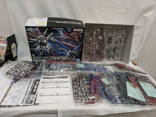 【中古】【未組立】機動戦士ガンダムSEED 20周年記念MSセット[メタリック](3体セット)＜プラモデル＞（代引き不可）6537