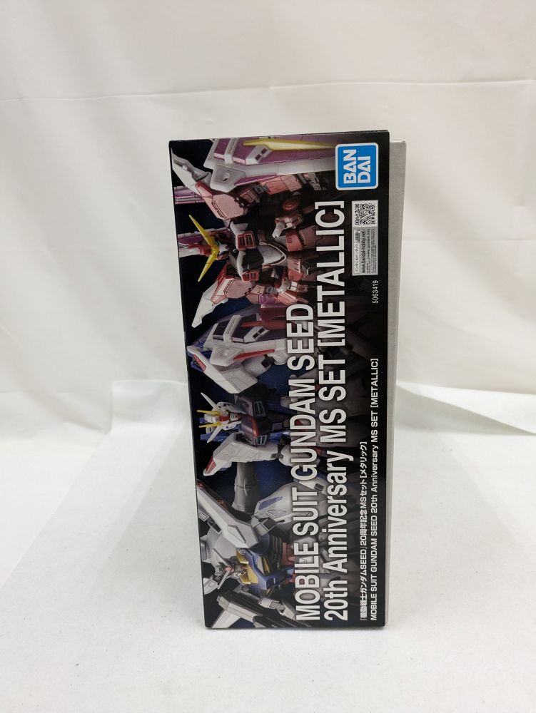 【中古】【未組立】機動戦士ガンダムSEED 20周年記念MSセット[メタリック](3体セット)＜プラモデル＞（代引き不可）6537