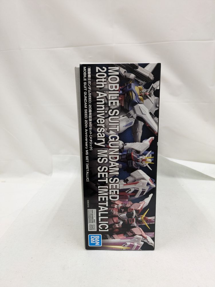 【中古】【未組立】機動戦士ガンダムSEED 20周年記念MSセット[メタリック](3体セット)＜プラモデル＞（代引き不可）6537