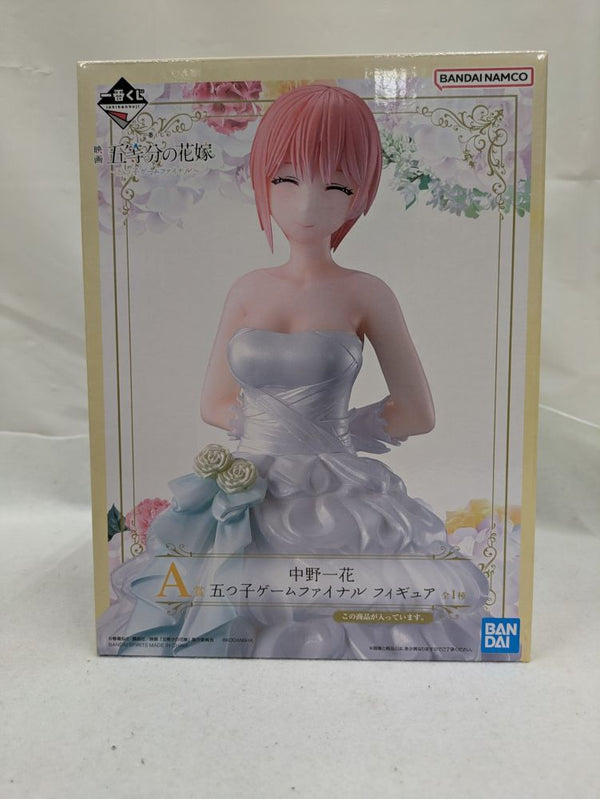 【中古】【未開封】一番くじ 映画 五等分の花嫁 〜五つ子ゲームファイナル〜 A賞中野一花フィギュア＜フィギュア＞（代引き不可）6537