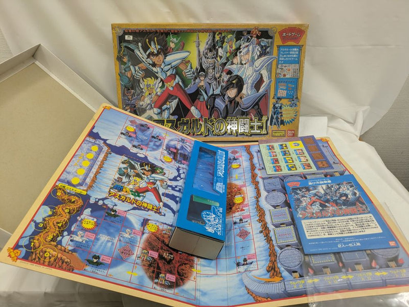 【中古】【開封品】ボードゲーム　ジョイファミリー 聖闘士星矢DX3 アスガルドの神闘士(ゴッド・ウォーリアー)＜おもちゃ＞（代引き不可）6537