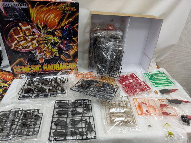 【中古】【未組立】AMAKUNITECH ジェネシックガオガイガー 「勇者王ガオガイガー」 [GN018]＜プラモデル＞（代引き不可）6537