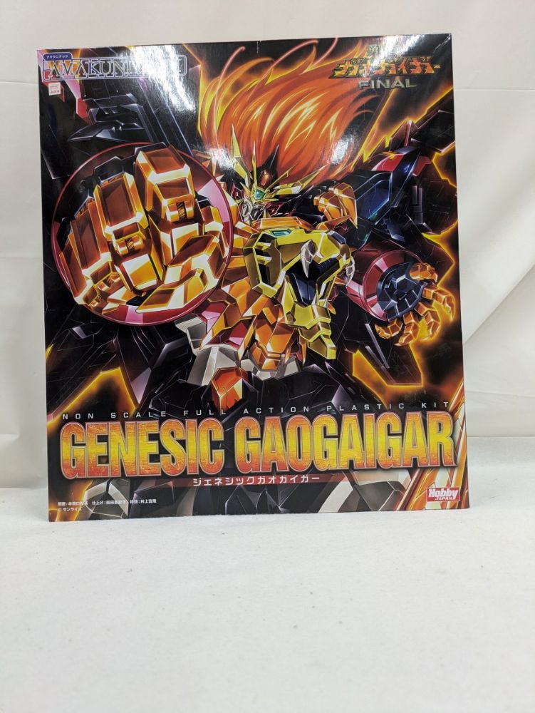 【中古】【未組立】AMAKUNITECH ジェネシックガオガイガー 「勇者王ガオガイガー」 [GN018]＜プラモデル＞（代引き不可）6537