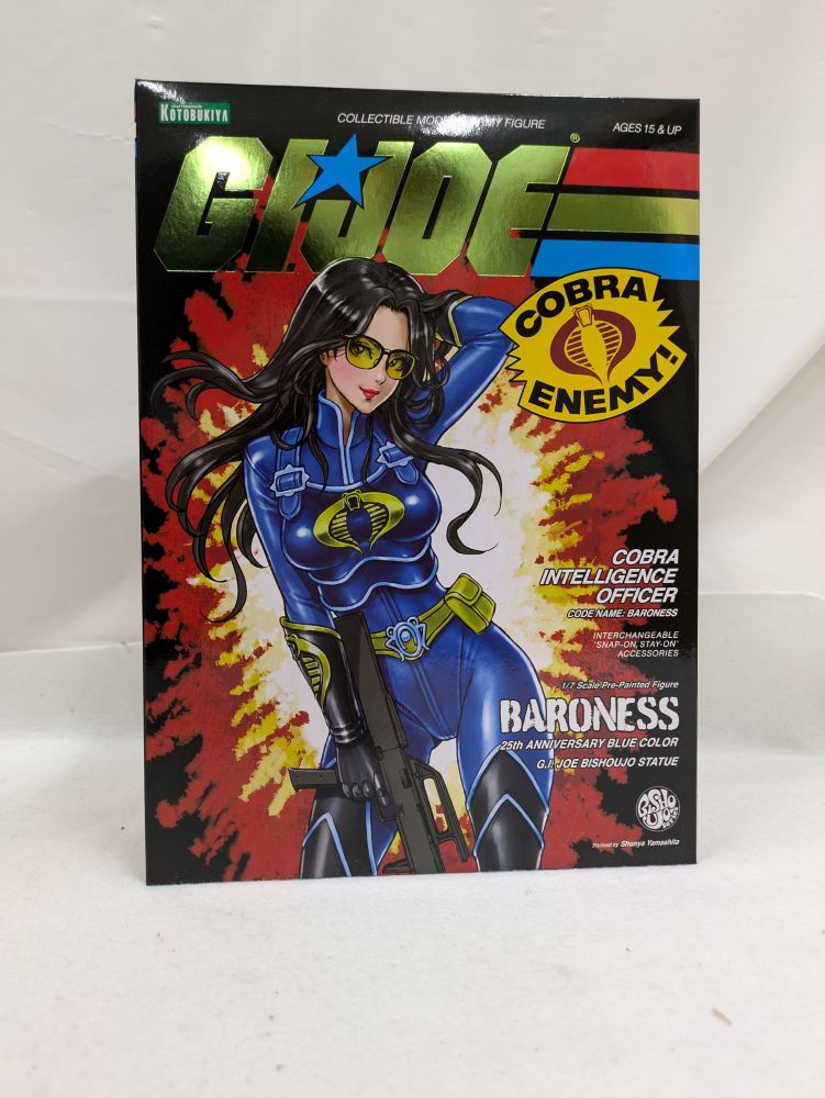 【中古】【未開封】バロネス 25thアニバーサリーブルー 限定版 「G.I.ジョー」 G.I. JOE美少女 1/7 PVC製塗装済み完成品＜フィギュア＞（代引き不可）6537