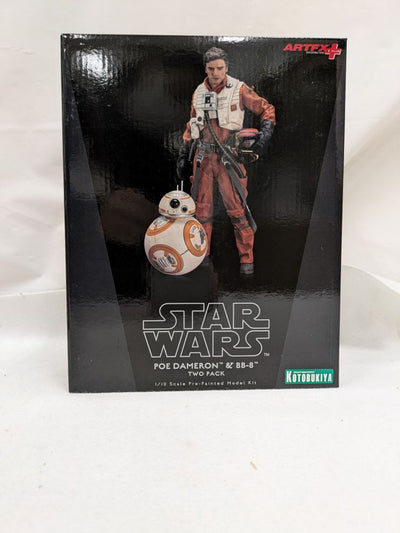 【中古】【未開封】ARTFX+ ポー・ダメロン ＆ BB-8 2パック 「スター・ウォーズ/フォースの覚醒」 1/10 PVC製塗装済...