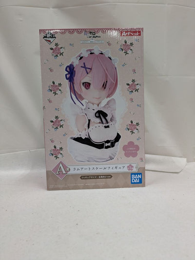 【中古】【未開封】ラム 「一番くじ Reゼロから始める異世界生活?喜びなさい、両手に花ってヤツよ」 A賞 アートスケール＜フィギュア＞...