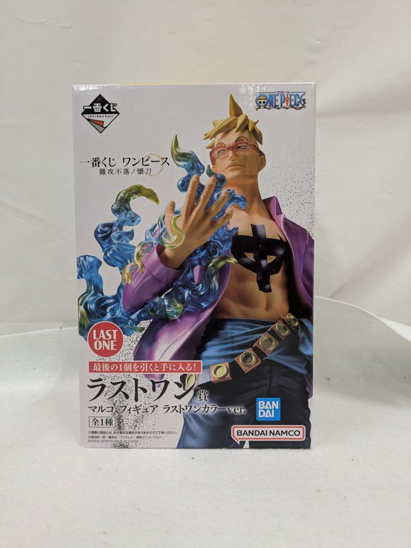 【中古】【未開封】マルコ ラストワンカラーver. 「一番くじ ワンピース 難攻不落ノ懐刀」 ラストワン賞＜フィギュア＞（代引き不可）6537