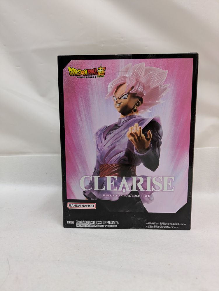 【中古】【未開封】「ドラゴンボール超」 CLEARISE ゴクウブラック＆超サイヤ人ロゼゴクウブラック＜フィギュア＞（代引き不可）6537