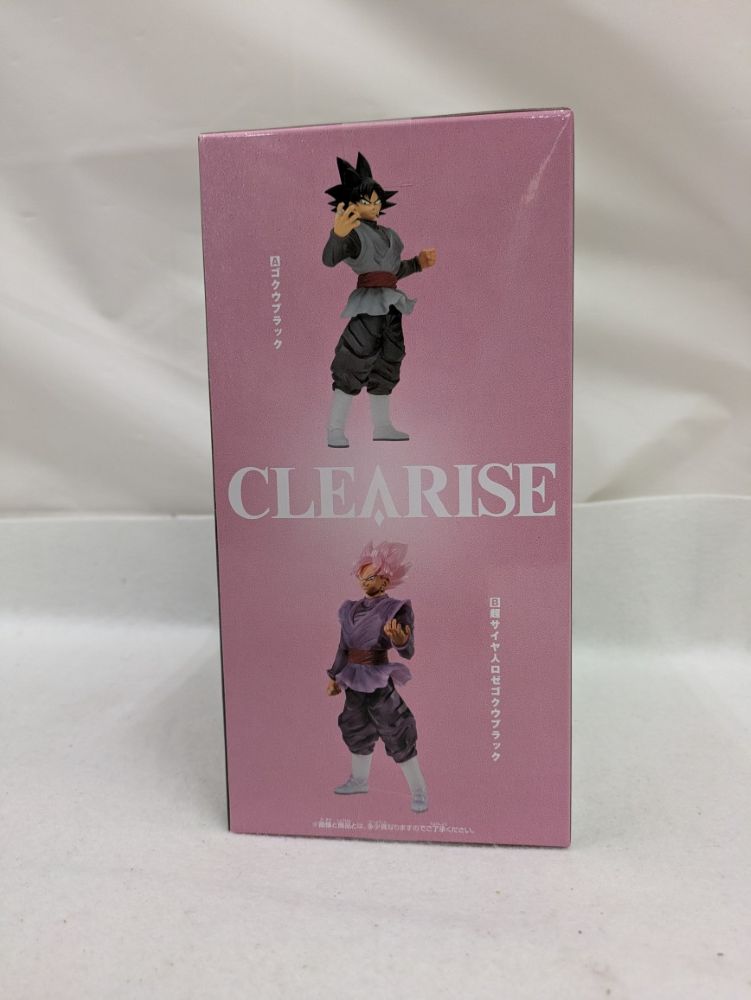 【中古】【未開封】「ドラゴンボール超」 CLEARISE ゴクウブラック＆超サイヤ人ロゼゴクウブラック＜フィギュア＞（代引き不可）6537