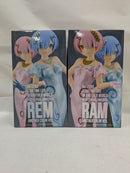 【中古】【未開封】【セット】Re:ゼロから始める異世界生活GLITTER＆GLAMOURSーREM-、RAM　2点＜フィギュア＞（代引き不可）6537