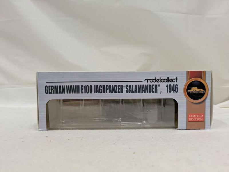 【中古】【開封済】1/72GERMAN　WW　E100　JAGDPANZER”SALAMANDER”、1946＜コレクターズアイテム＞（代引き不可）6537