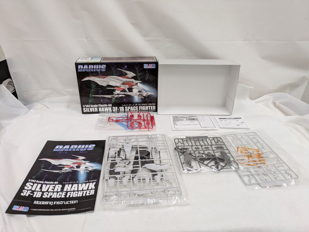 中古】【未組立】1/144 シルバーホーク 3F-1B SPACE FIGHTER