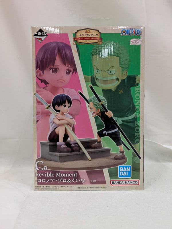 【中古】【未開封】Revible Moment -ロロノア・ゾロ＆くいな- 「一番くじ ワンピース ROAD TO DAWN-冒険への軌跡-」 C賞＜フィギュア＞（代引き不可）6537