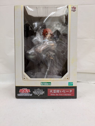 【中古】【未開封】火霊使いヒータ 「遊戯王デュエルモンスターズ」 1/7 PVC製塗装済み完成品＜フィギュア＞（代引き不可）6537