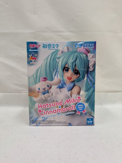 【中古】【未開封】初音ミク×シナモロール 「初音ミクシリーズ」 Luminasta“初音ミク×シナモロール”ホワイトドレスVer.＜フ...