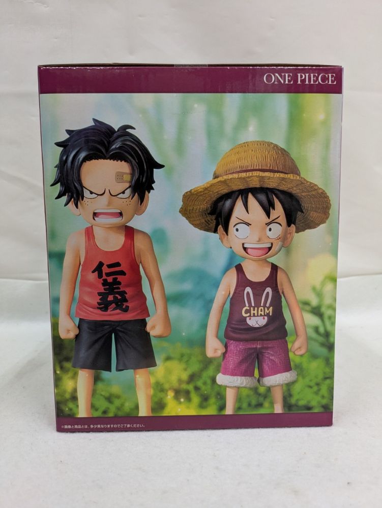 【中古】【未開封】Revible Moment 造形王 フーシャ村の記憶 マキノ＆ルフィ＆エース 一番くじ ワンピース A賞＜フィギュア＞（代引き不可）6537