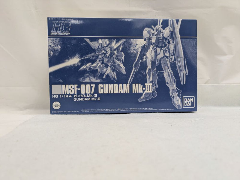 【中古】【未組立】1/144 HGUC MSF-007 ガンダムMk-III 「機動戦士Zガンダム MSV」 プレミアムバンダイ限定 [5061411]＜プラモデル＞（代引き不可）6537