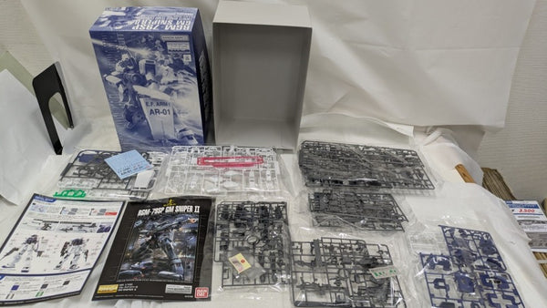 【中古】【未組立】MG RGM-79SP ジム・スナイパーII(ホワイトディンゴ隊仕様)「機動戦士ガンダム外伝 コロニーの落ちた地で」＜プラモデル＞（代引き不可）6537