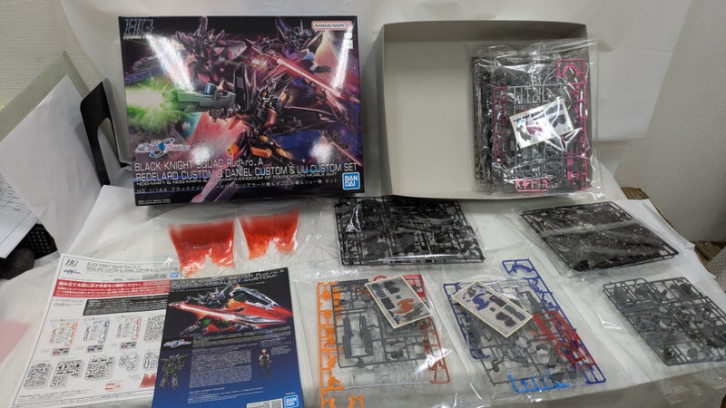 【中古】【未組立】HG ブラックナイトスコードルドラ リデラード機＆ダニエル機＆リュー機セット(3機セット)＜プラモデル＞（代引き不可）6537
