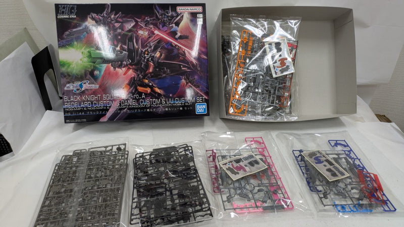 【中古】【未組立】HG ブラックナイトスコードルドラ リデラード機＆ダニエル機＆リュー機セット(3機セット)＜プラモデル＞（代引き不可）6537