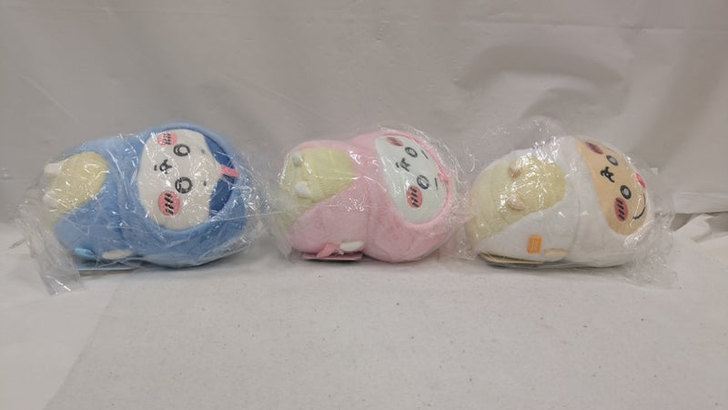 【中古】【未使用品】【セット】ちいかわハッピーバック2025干支ぬいぐるみS（ハチワレ、ちいかわ、うさぎ）3体＜おもちゃ＞（代引き不可）6537