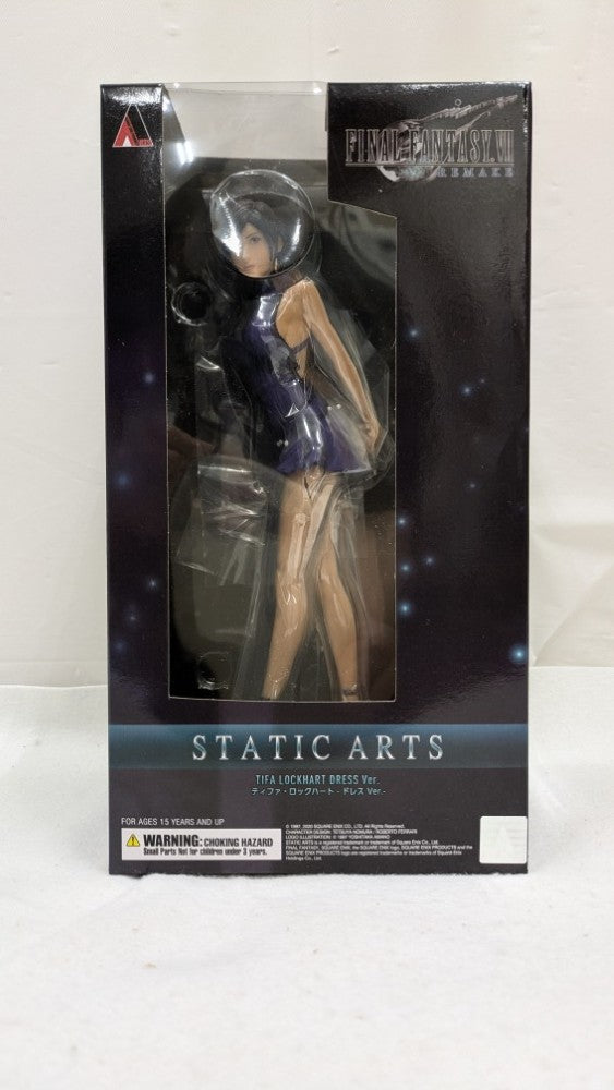 【中古】【未開封】STATIC ARTS ティファ・ロックハート -ドレス Ver.- 「ファイナルファンタジーVII リメイク」＜フィギュア＞（代引き不可）6537