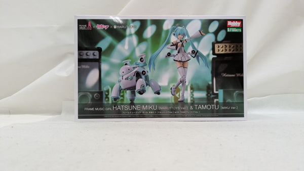 【中古】【未組立】フレームミュージック・ガール 初音ミク(マルットイズVer.) with TAMOTU(ミクVer.)＜プラモデル＞（代引き不可）6537