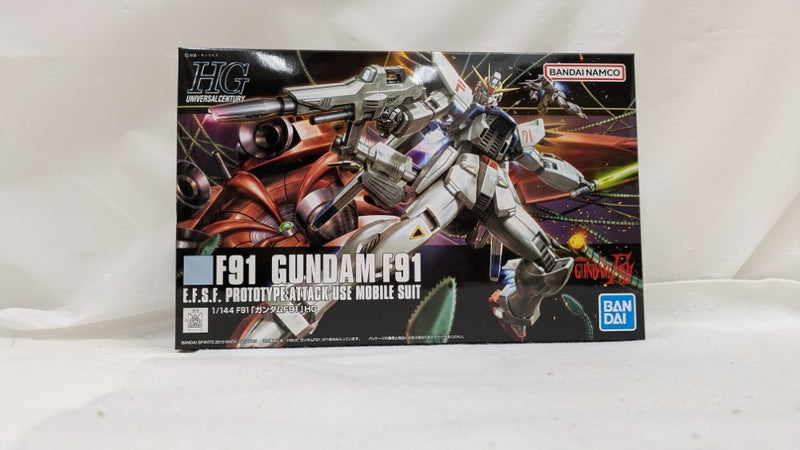 【中古】【未組立】1/144 HGUC F91 ガンダムF91 「機動戦士ガンダムF91」 シリーズNo.167 [5057955]＜プラモデル＞（代引き不可）6537