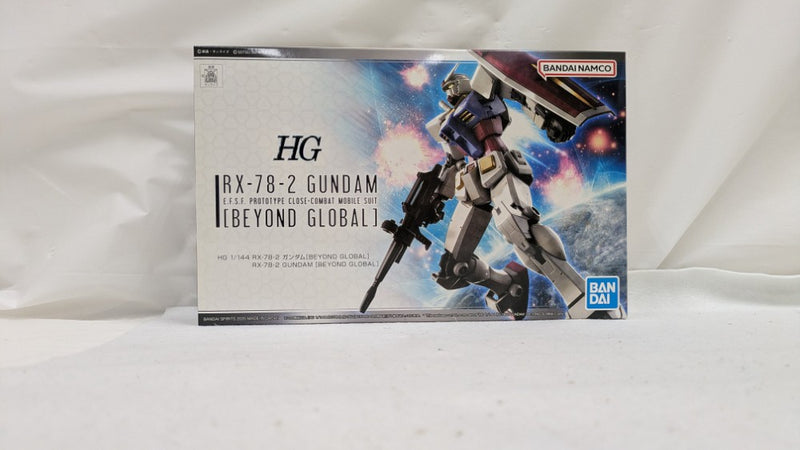 【中古】【未組立】1/144 HG RX-78-2 ガンダム BEYOND GLOBAL 「機動戦士ガンダム」 [5058205]＜プラモデル＞（代引き不可）6537