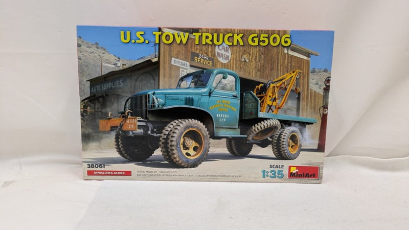 【中古】【未組立】1/35 アメリカ レッカー車G506 [MA38061]＜プラモデル＞（代引き不可）6537