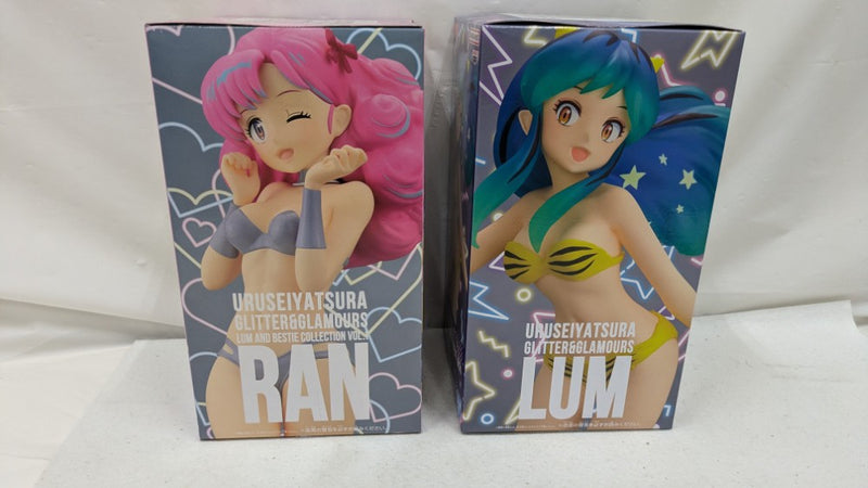 【中古】【未開封】【セット】「うる星やつら」 GLITTER＆GLAMOURS-ラム/ラン＜フィギュア＞（代引き不可）6537