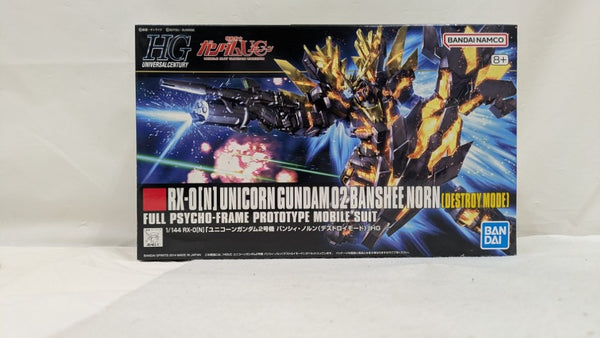 【中古】【未組立】1/144 HGUC ユニコーンガンダム2号機 バンシィ・ノルン(デストロイモード) 「機動戦士ガンダムUC」＜プラモデル＞（代引き不可）6537