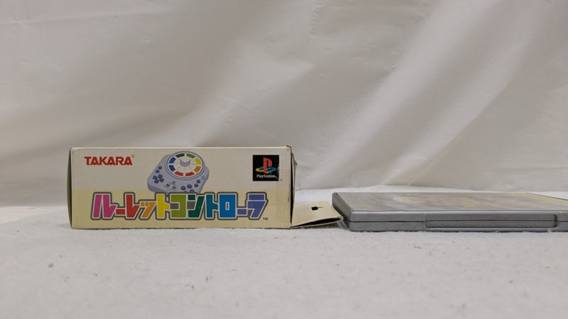 【中古】【開封品】PlayStation2専用コントローラー　ルーレットコントローラとPS2ソフト人生ゲームII セット＜コレクターズアイテム＞（代引き不可）6537