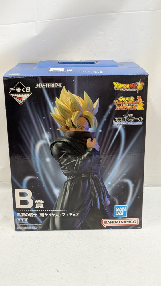 【中古】【未開封】黒衣の戦士(超サイヤ人) 「一番くじ ドラゴンボール SUPER DRAGONBALL HEROES 4th MISSION」 B賞＜フィギュア＞（代引き不可）6537