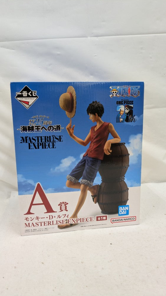 【中古】【未開封】モンキー・D・ルフィ 「一番くじ ワンピース TVアニメ25周年 〜海賊王への道〜」 MASTERLISE EXPIECE A賞＜フィギュア＞（代引き不可）6537