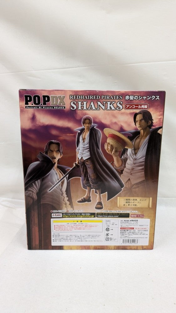 【中古】【未開封】Portrait.Of.Pirates ワンピースNEO-DX 赤髪のシャンクス 完成品フィギュア（再販）＜フィギュア＞（代引き不可）6537