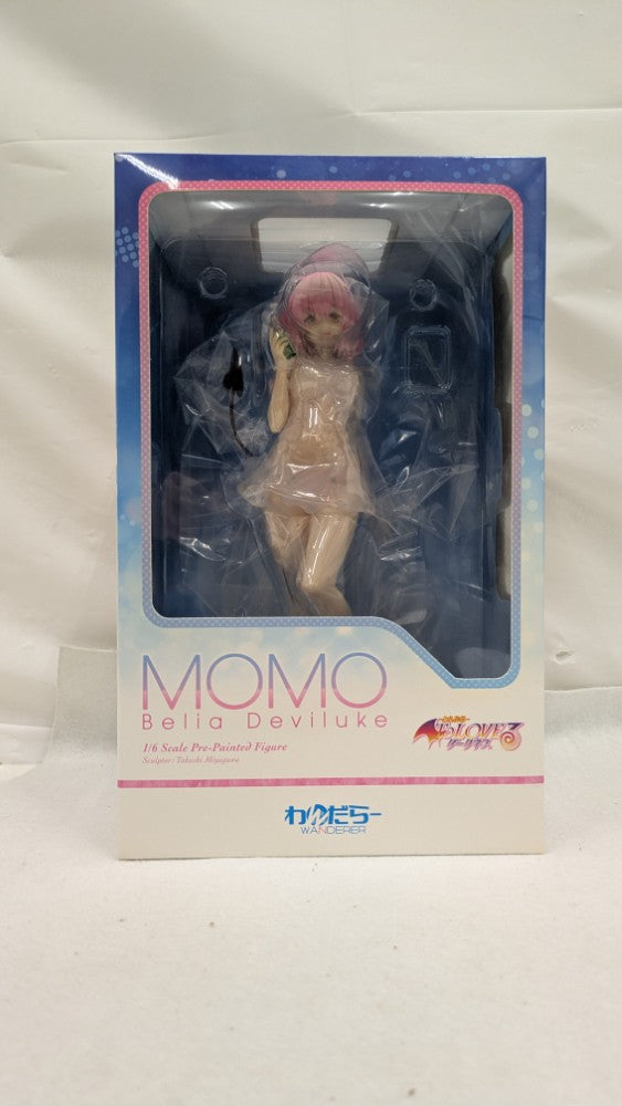 【中古】【未開封】モモ・ベリア・デビルーク 「To LOVEる -とらぶる- ダークネス」 1/6 PVC＆ABS製塗装済み完成品＜フィギュア＞（代引き不可）6537