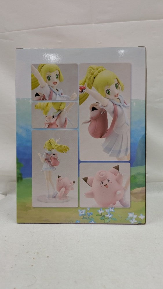 【中古】【未開封】がんばリーリエ＆ピッピ 「ポケットモンスター サン・ムーン」 1/8 PVC＆ABS製塗装済み完成品＜フィギュア＞（代引き不可）6537