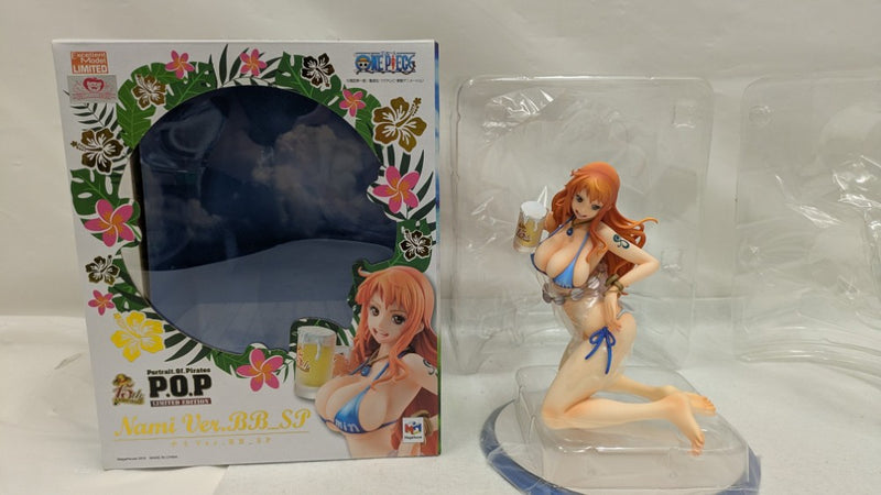 【中古】【開封品】Portrait.Of.Pirates ワンピース “LIMITED EDITION” ナミ Ver.BB_SP 1/8 完成品＜フィギュア＞（代引き不可）6537