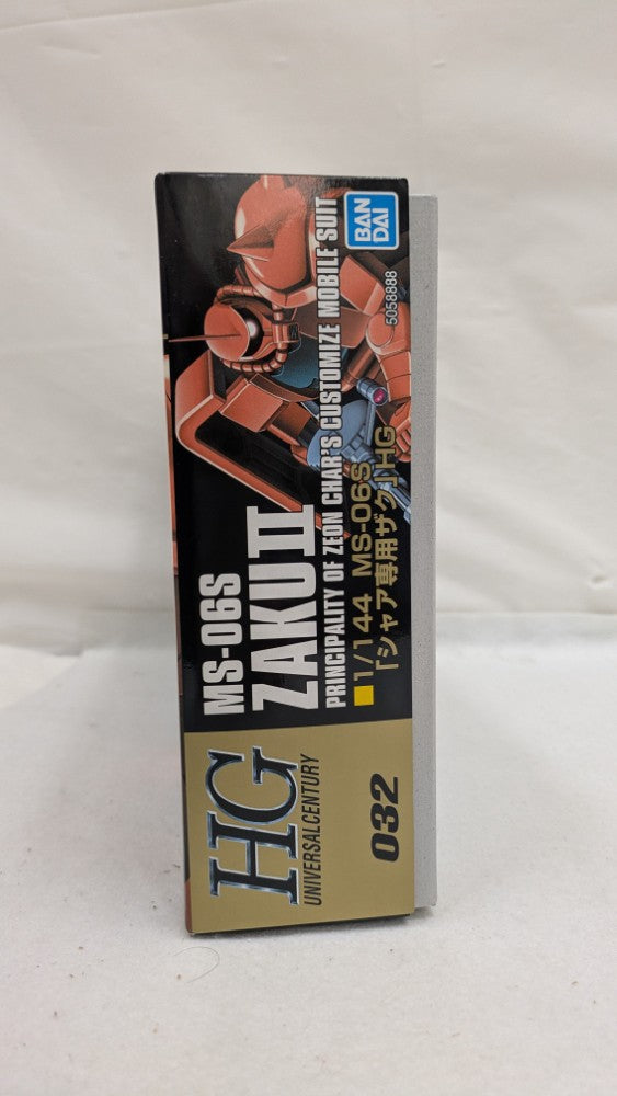 【中古】【未組立】1/144 HGUC MS-06S シャア専用ザク 「機動戦士ガンダム」＜プラモデル＞（代引き不可）6537