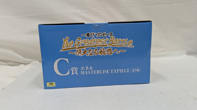 【中古】【未開封】エネル 「一番くじ ワンピース The Greatest Battle〜偉大なる航路へ〜」 MASTERLISE EXPIECE C賞＜フィギュア＞（代引き不可）6537