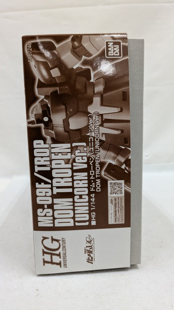【中古】【未組立】1/144 HGUC MS-09F/TROP ドム・トローペン(ユニコーンver.) 「機動戦士ガンダムUC」＜プラモデル＞（代引き不可）6537