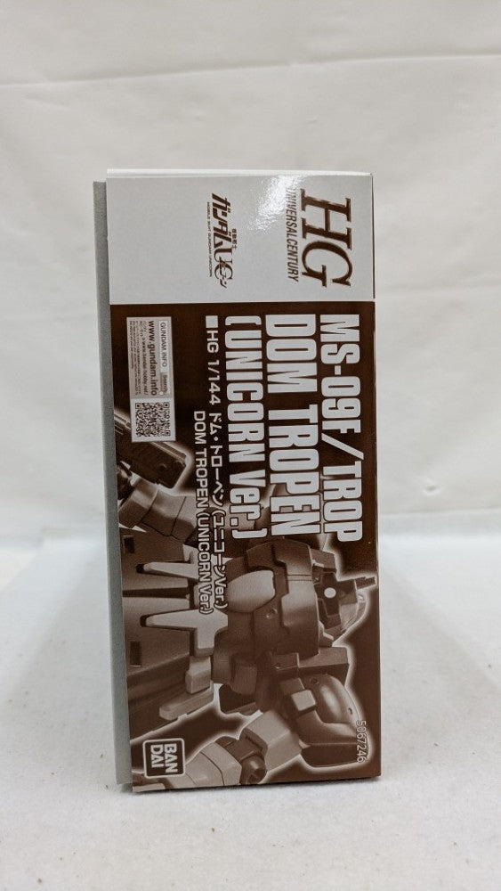 【中古】【未組立】1/144 HGUC MS-09F/TROP ドム・トローペン(ユニコーンver.) 「機動戦士ガンダムUC」＜プラモデル＞（代引き不可）6537