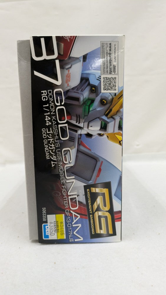 【中古】【未組立】1/144 RG ゴッドガンダム 「機動武闘伝Gガンダム」 [5063358]＜プラモデル＞（代引き不可）6537