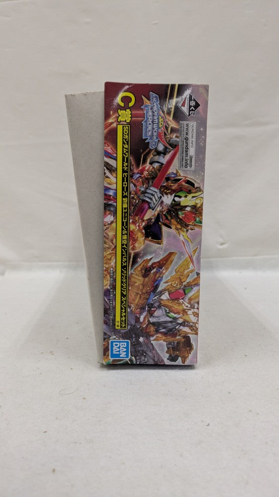 【中古】【未組立】SDガンダムワールド ヒーローズ 劉備ユニコーン＆悟空インパルス ソリッドクリア スペシャルセット＜プラモデル＞（代引き不可）6537