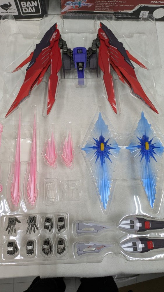 【中古】【開封品】METAL BUILD デスティニーガンダム SOUL RED Ver. 「機動戦士ガンダムSEED DESTINY」＜フィギュア＞（代引き不可）6537